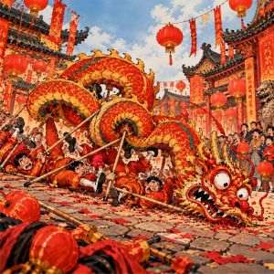 The Chinese dragon has stumbled. Illustration by MAKE